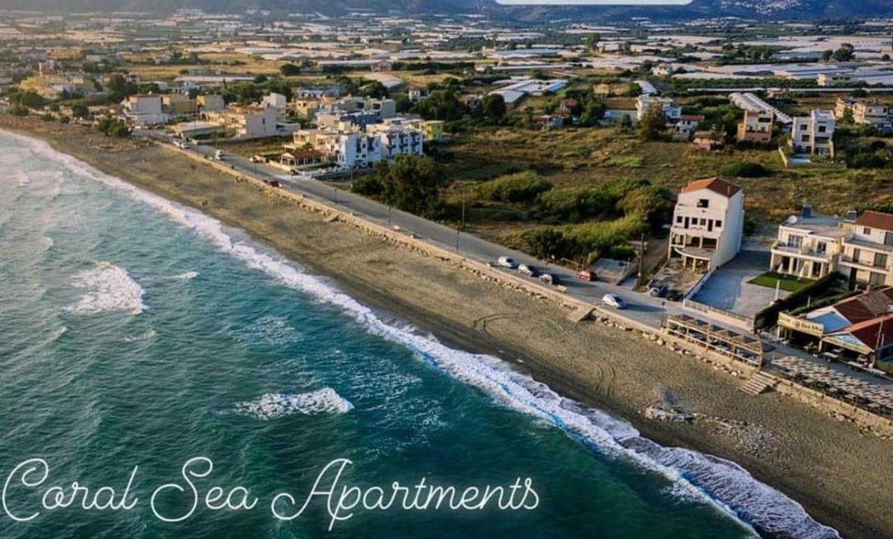Coral Sea Apartment Kokkinos Pirgos Exterior foto
